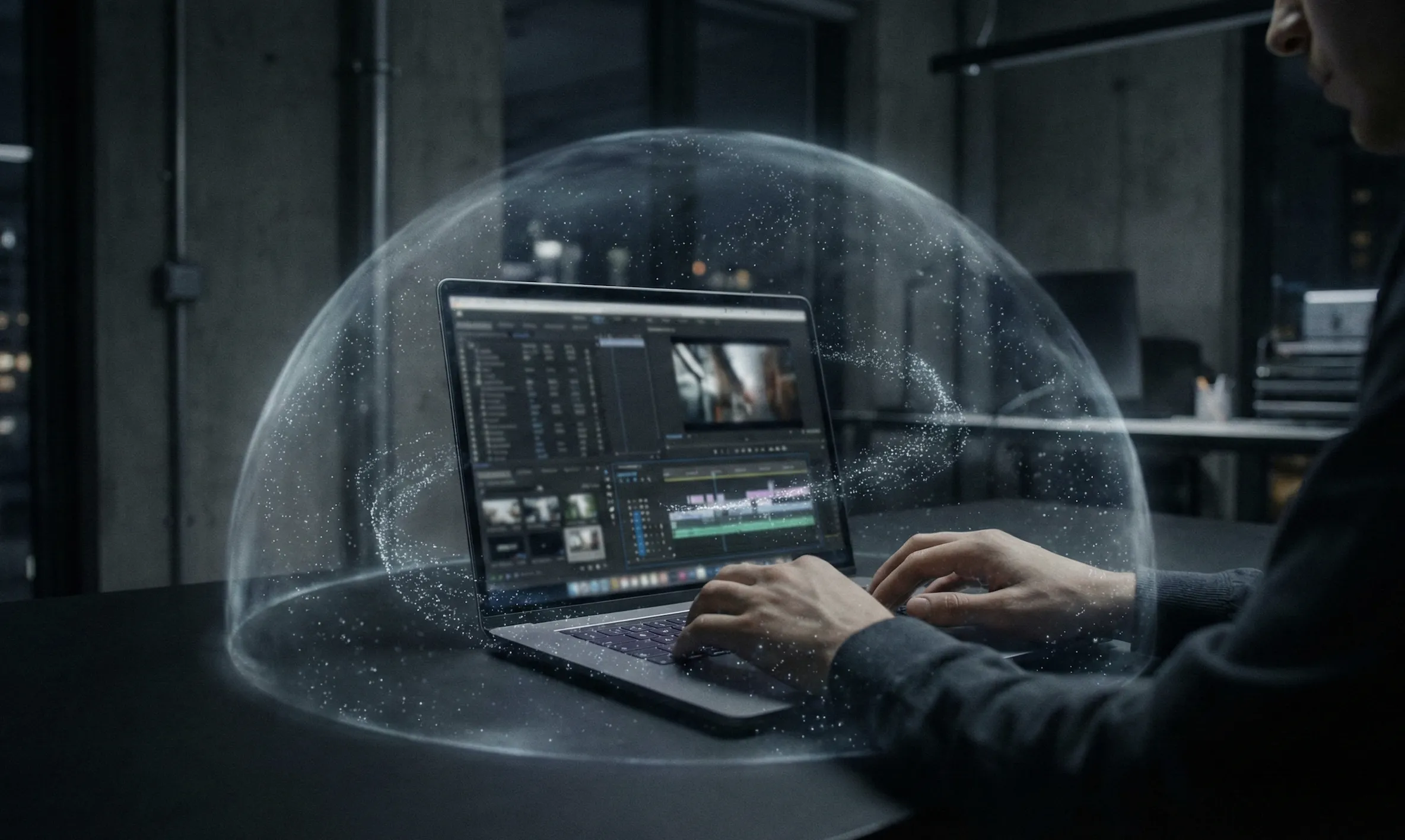 100% private processing